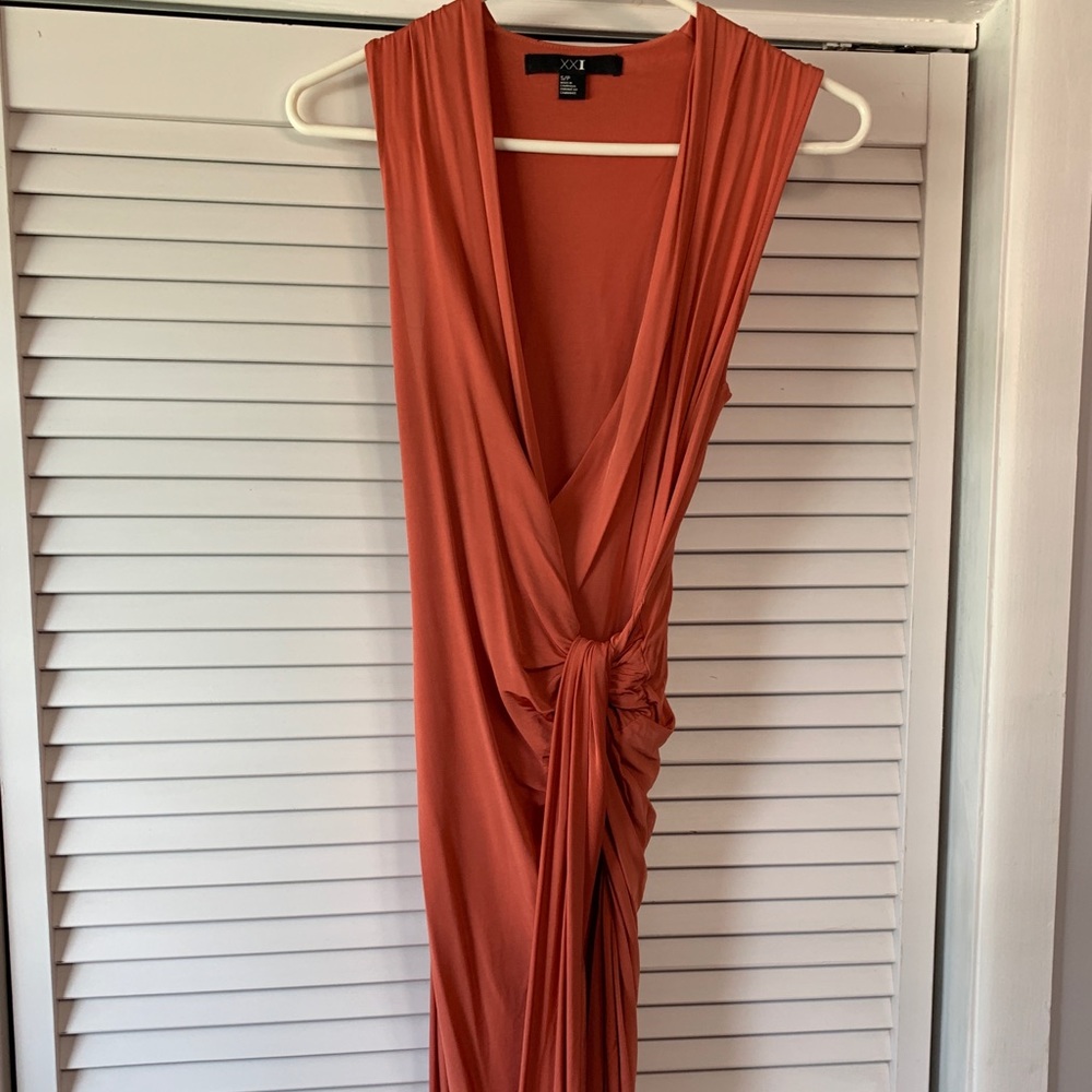 Forever 21 Silk Feel Cocktail Mini Dress
